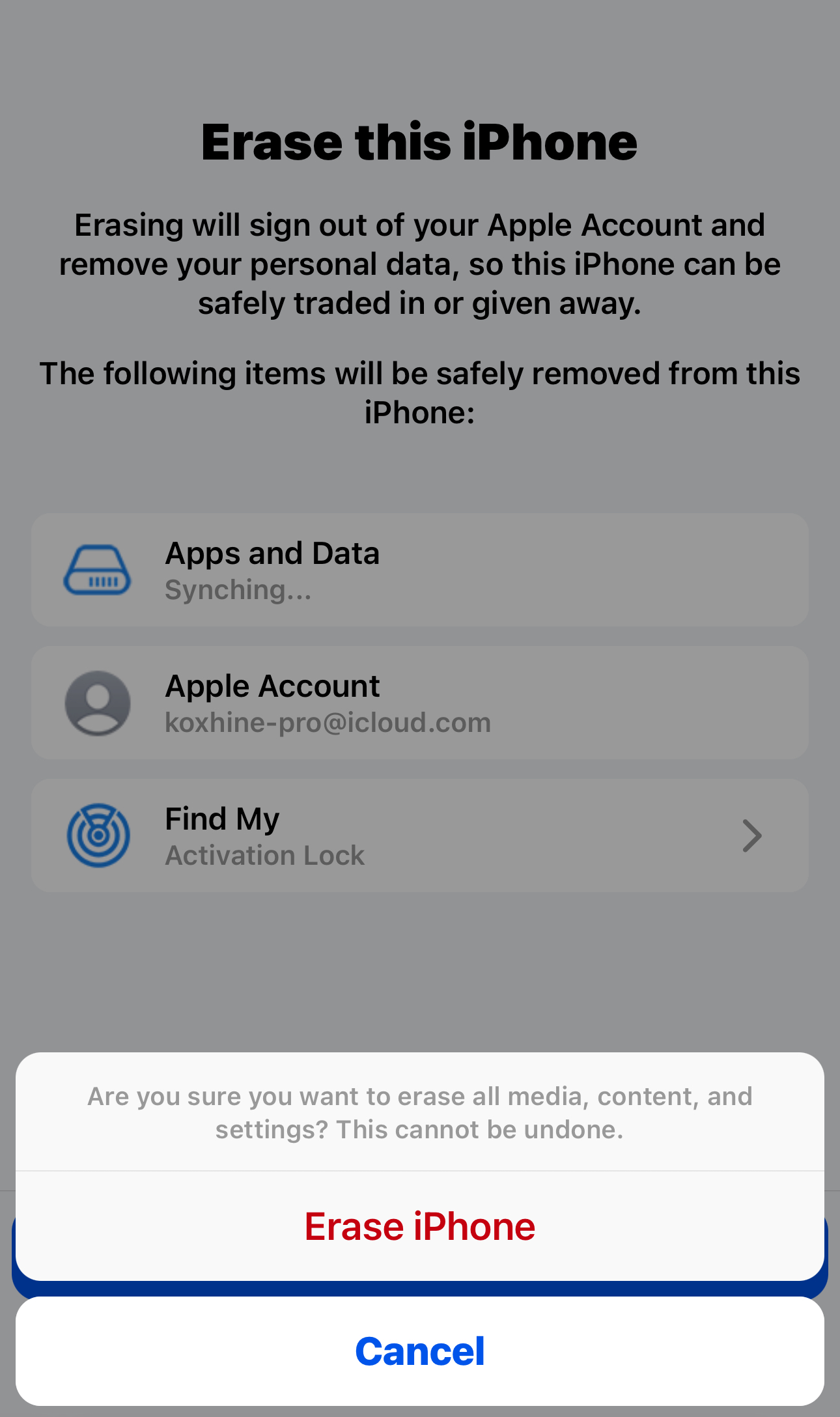 ⚡️Erase iPhone 2025 Alphanumeric + Login (Rejected Script)
