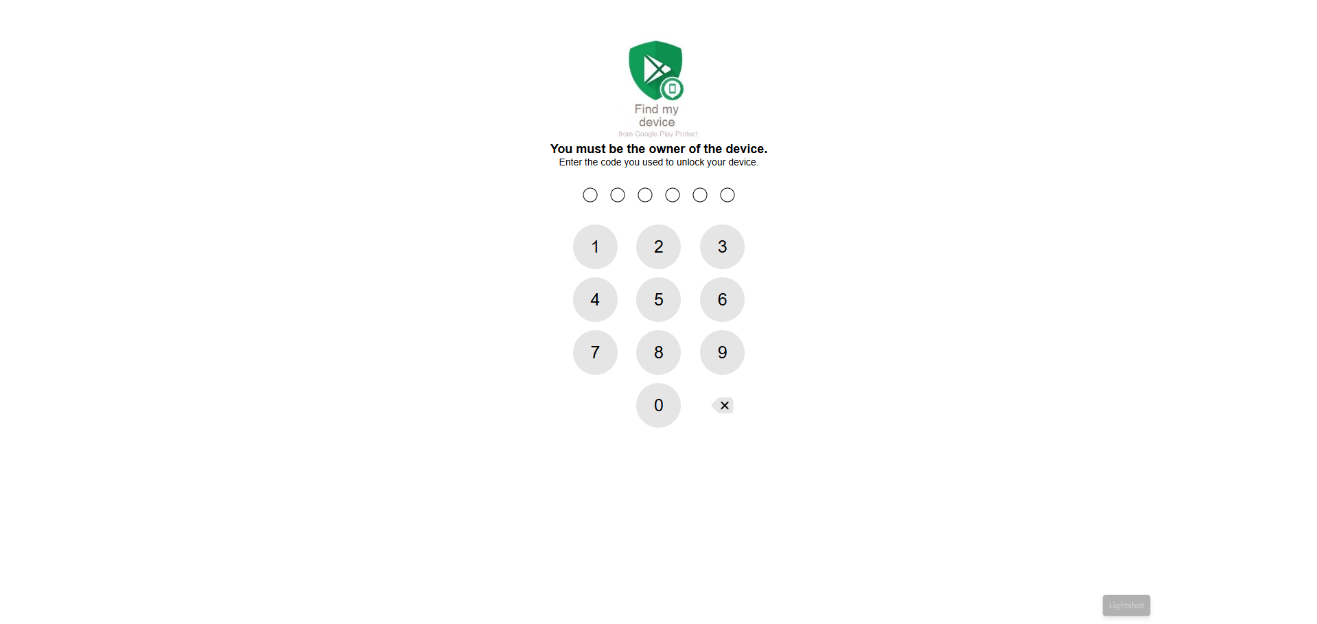 🔢 Google Passcode 4 Security