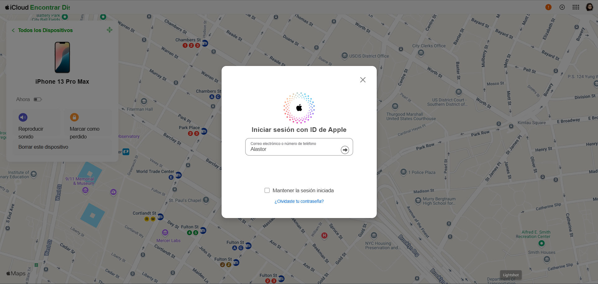 🗺️ Device Map Tracker Login